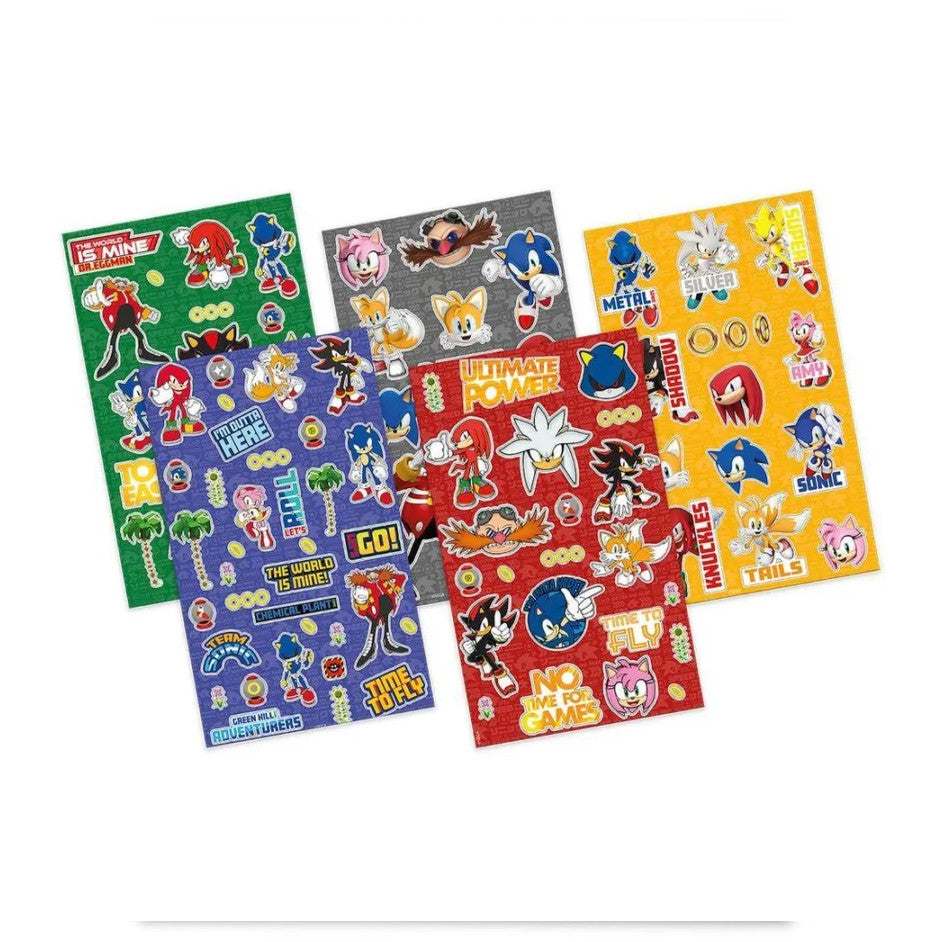 Sonic the Hedgehog Outta Here Aufkleber Set 5 Blätter