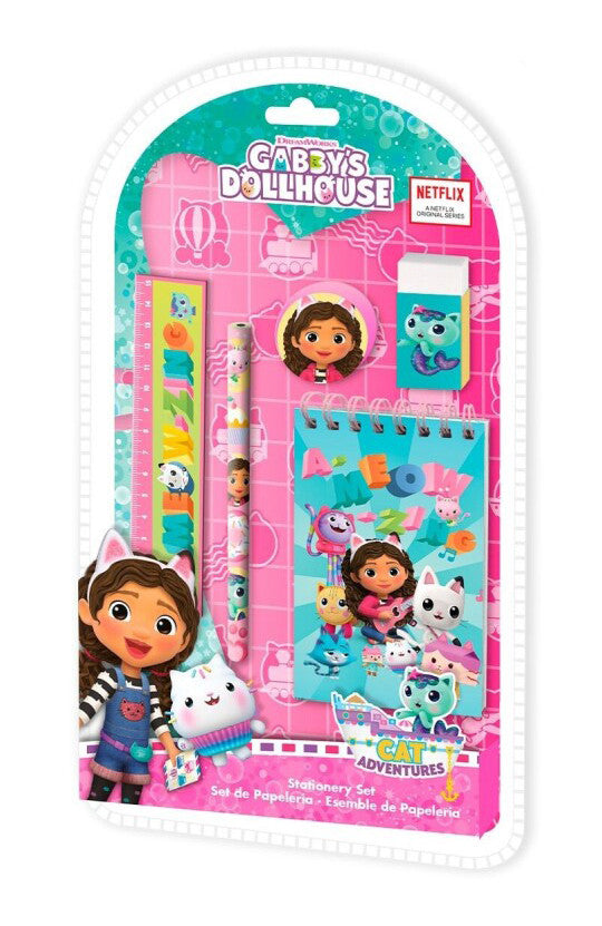 Gabby's Dollhouse Smoothie Land Schreibwarenset 5 Stk