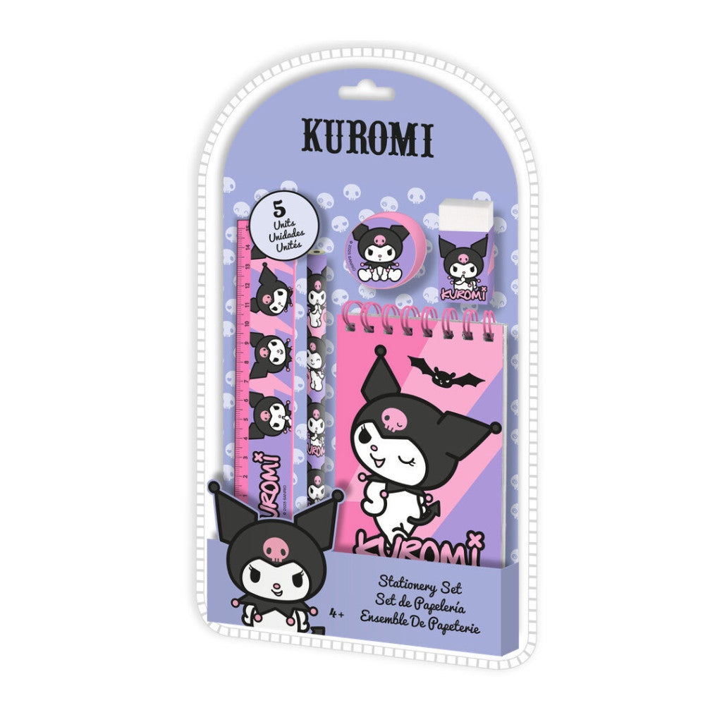 Hello Kitty Kuromi Schreibwarenset 5-teilig