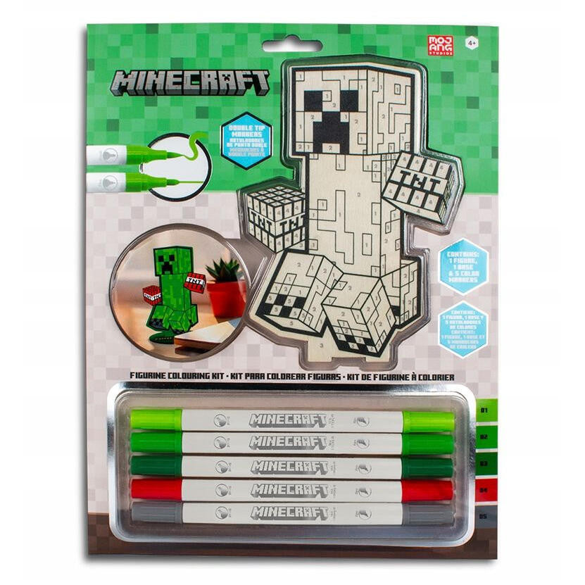 Minecraft TNT bemalbare Holz 2D Figur