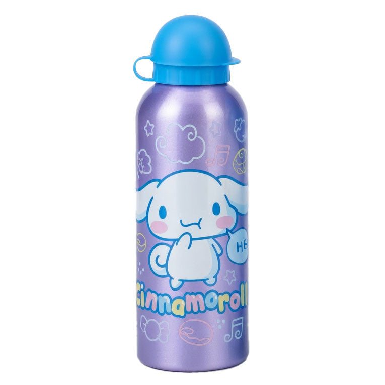 Hello Kitty Cinnamoroll Huh Aluminiumflasche mit Trinkverschluss 500 ml