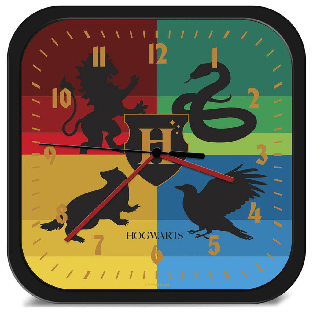 Harry Potter Square Wanduhr 25 cm
