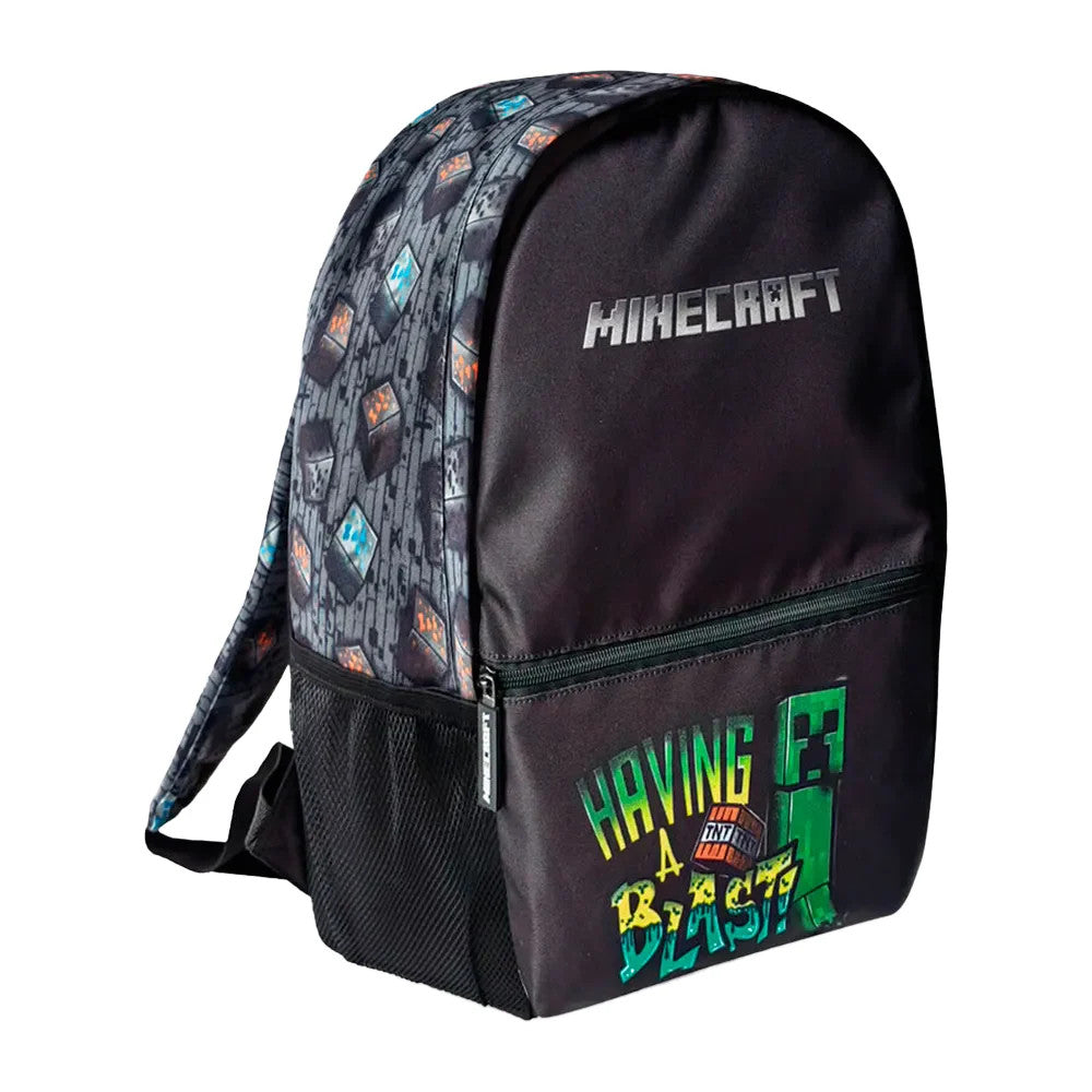 Minecraft Having Die Blast Schultasche, Rucksack 40 cm
