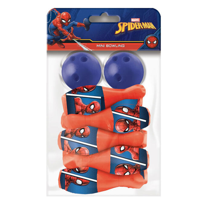Spiderman City Mini-Bowling-Set