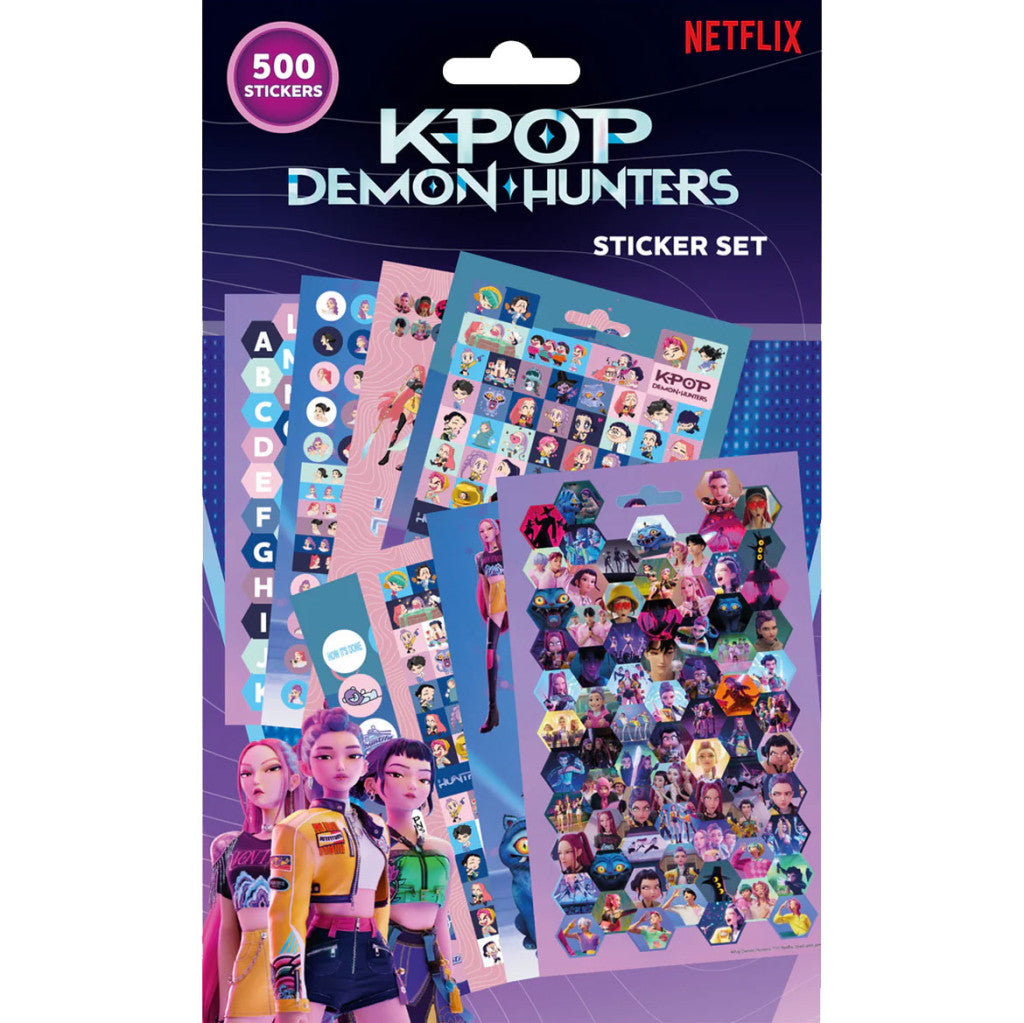 K-pop Demon Hunters World Tour Aufkleberset