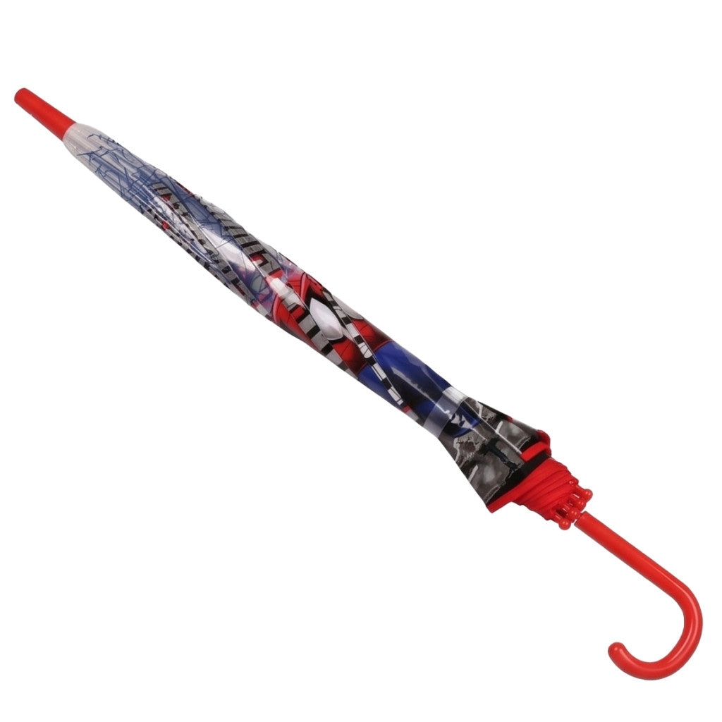 Spiderman Wall Crawler Kinder transparenter Regenschirm ∅70 cm