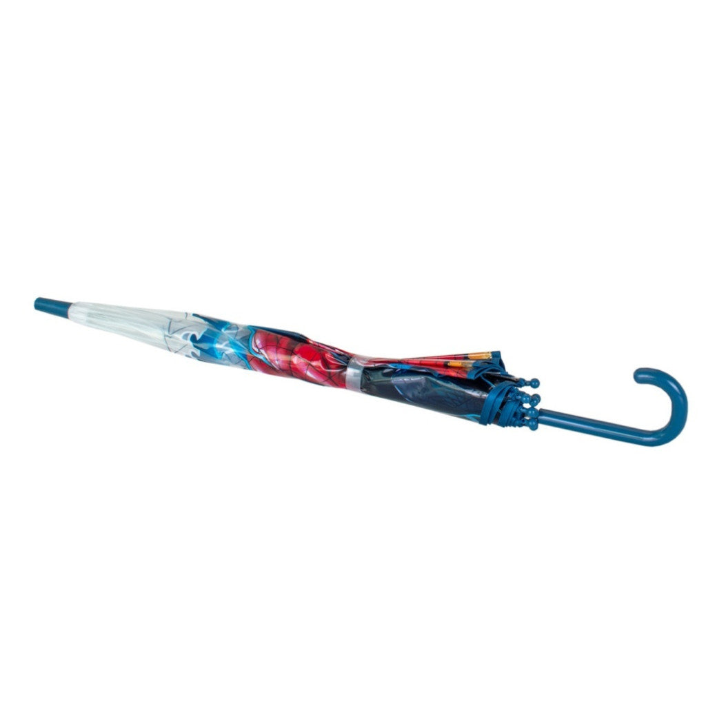 Spiderman City Saver kinder transparenter Regenschirm ∅70 cm