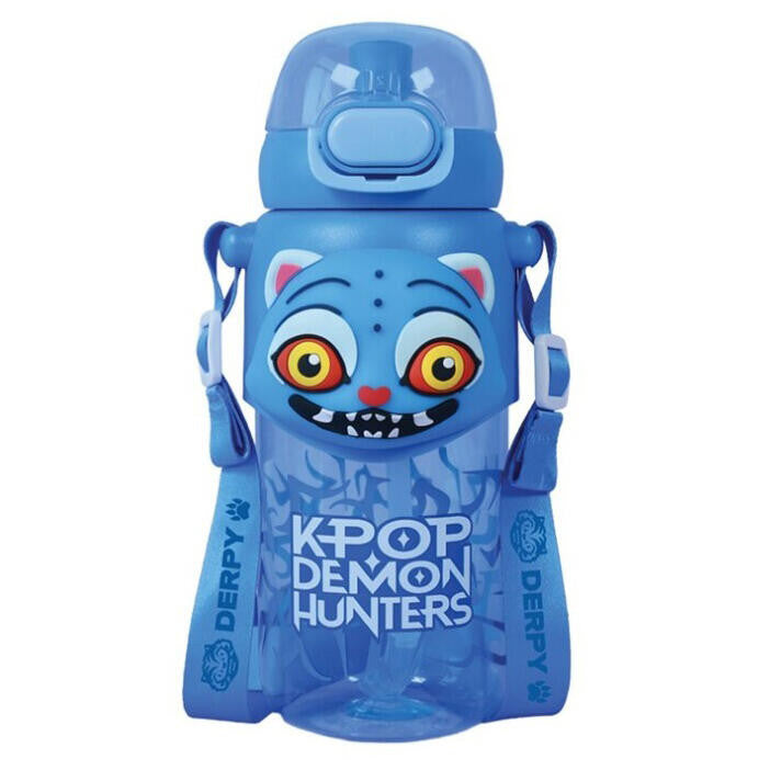 K-pop Demon Hunters Derpy 3D Kunststoffflasche mit Karabiner 600 ml