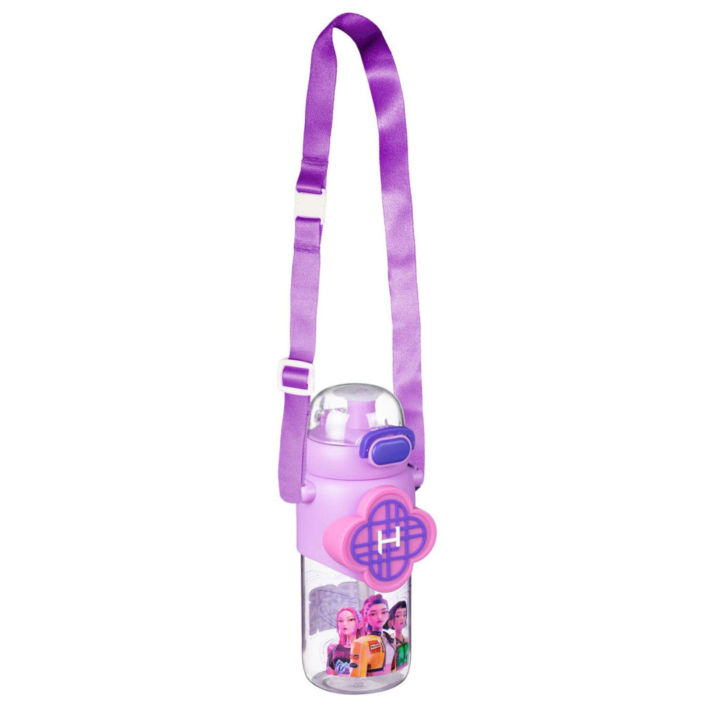 K-pop Demon Hunters Hunter X 3D Kunststoffflasche mit Haken 600 ml