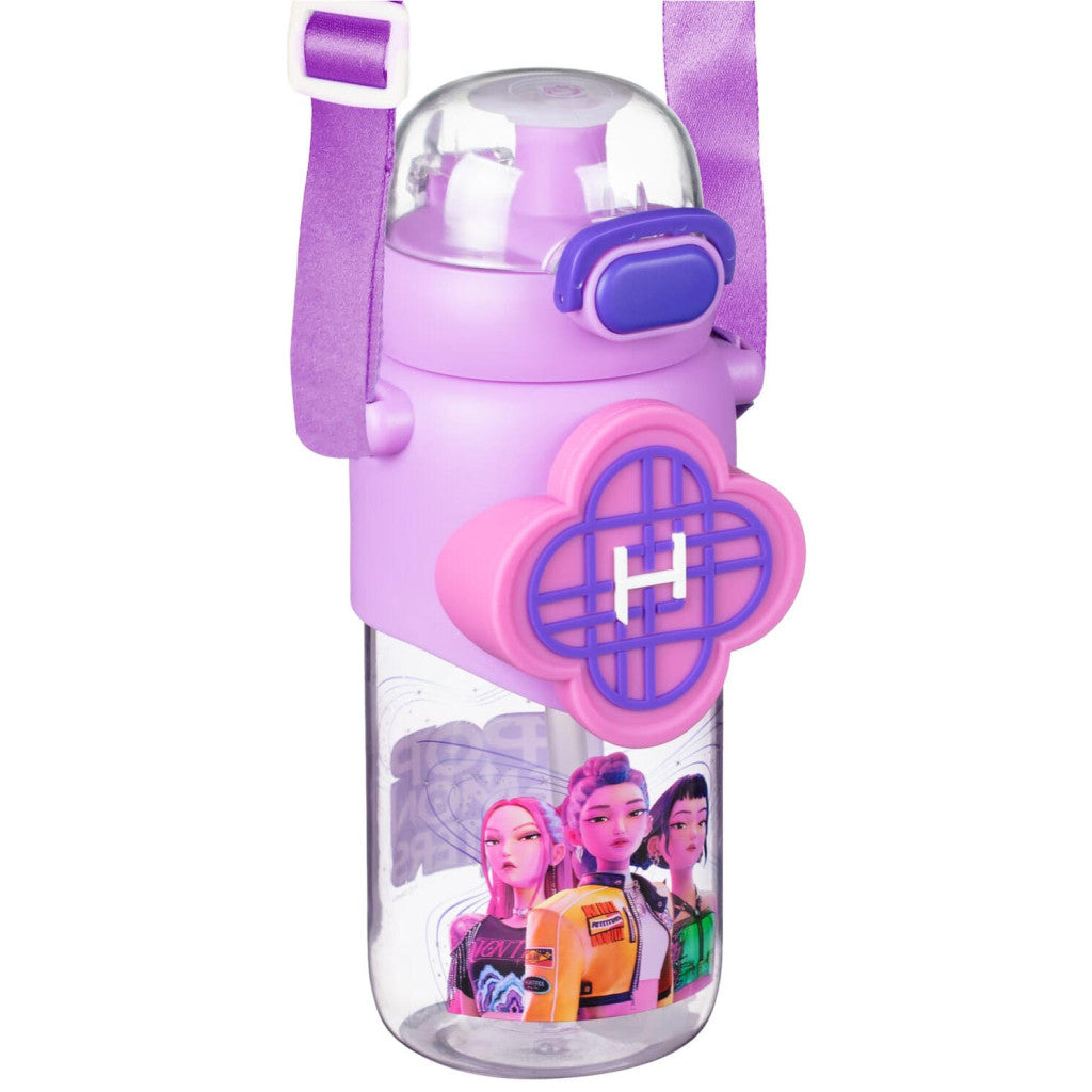 K-pop Demon Hunters Hunter X 3D Kunststoffflasche mit Haken 600 ml