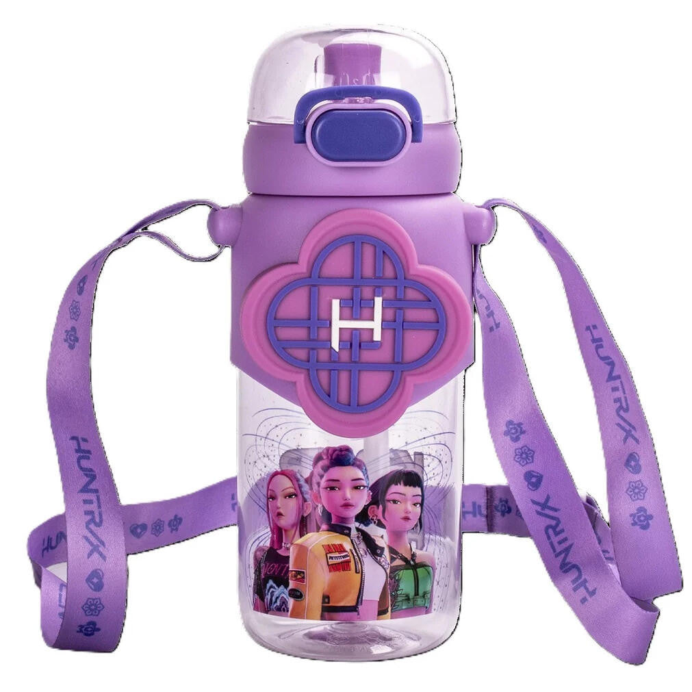 K-pop Demon Hunters Hunter X 3D Kunststoffflasche mit Haken 600 ml