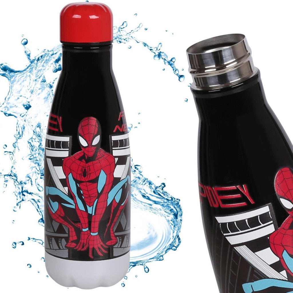 Spiderman City Guardian Edelstahlflasche mit Schraubverschluss 500 ml