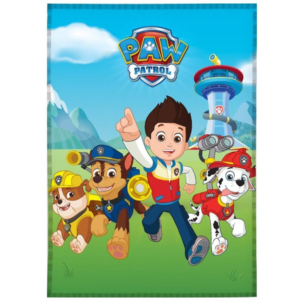 Paw Patrol Ready Polar-Fleece-Decke 100x140cm