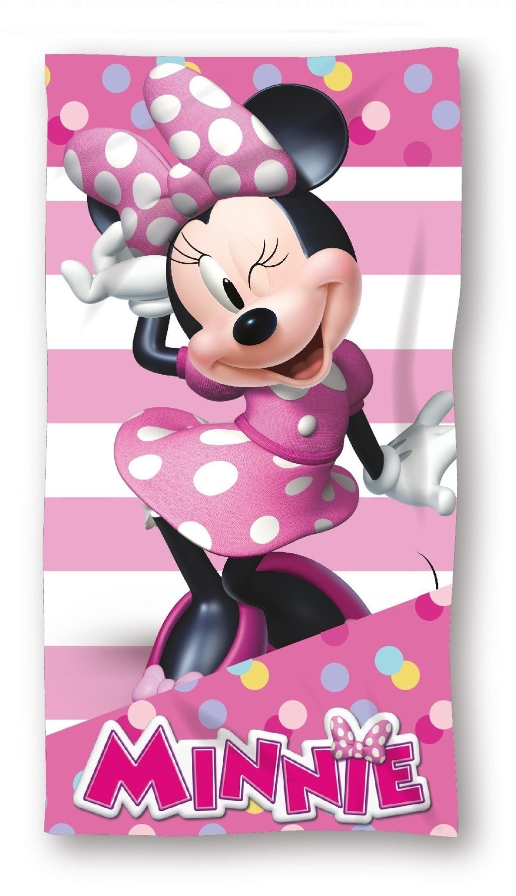 Disney Minnie Chic Style Badetuch, Strandtuch 70x140cm (Schnell trocknend)