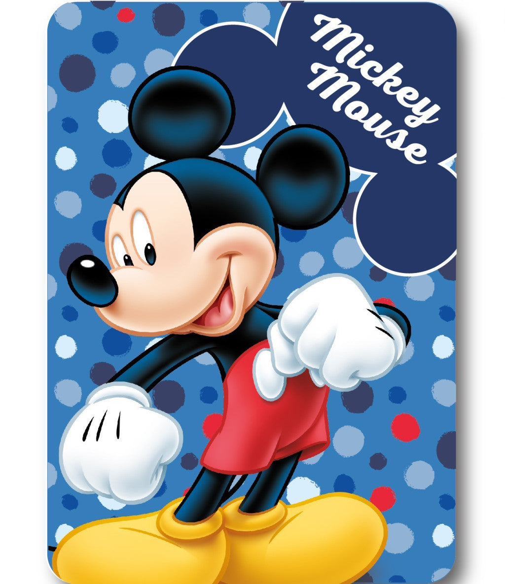 Disney Mickey  Dots Polar-Decke 100x140cm