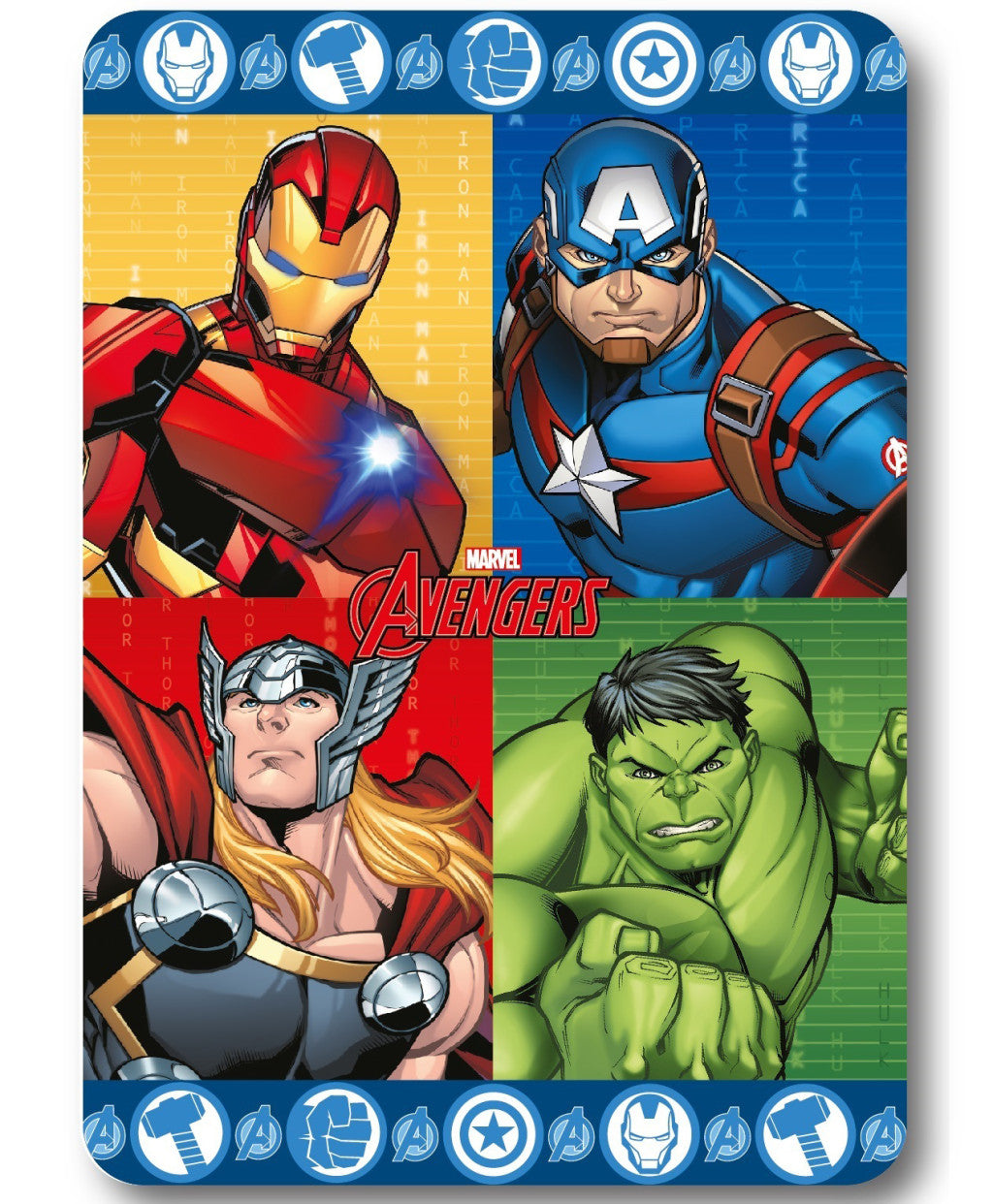 Avengers Hero Force Fleecedecke 100x140 cm