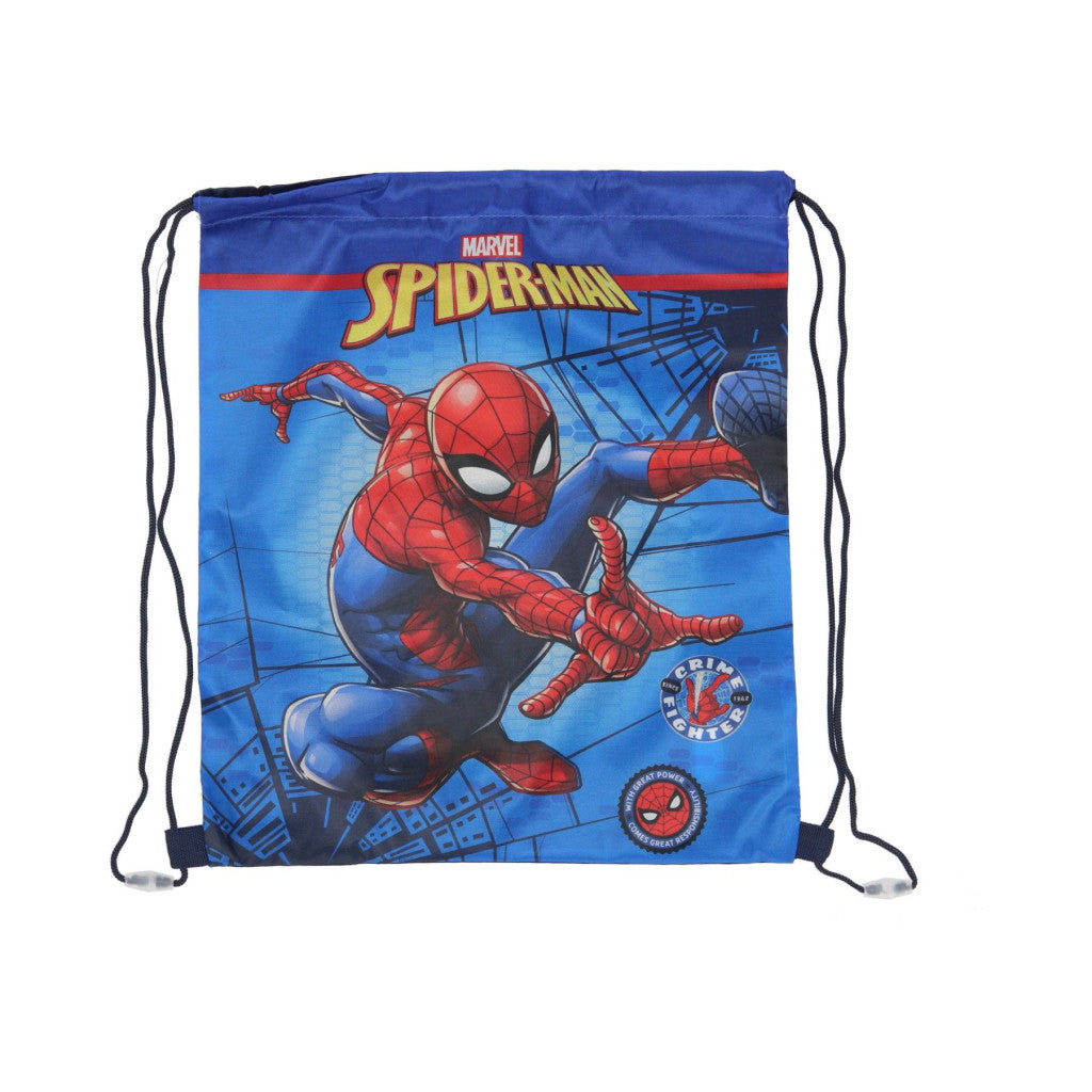 Spiderman Crime Fighter Sporttasche, Turnbeutel 40 cm