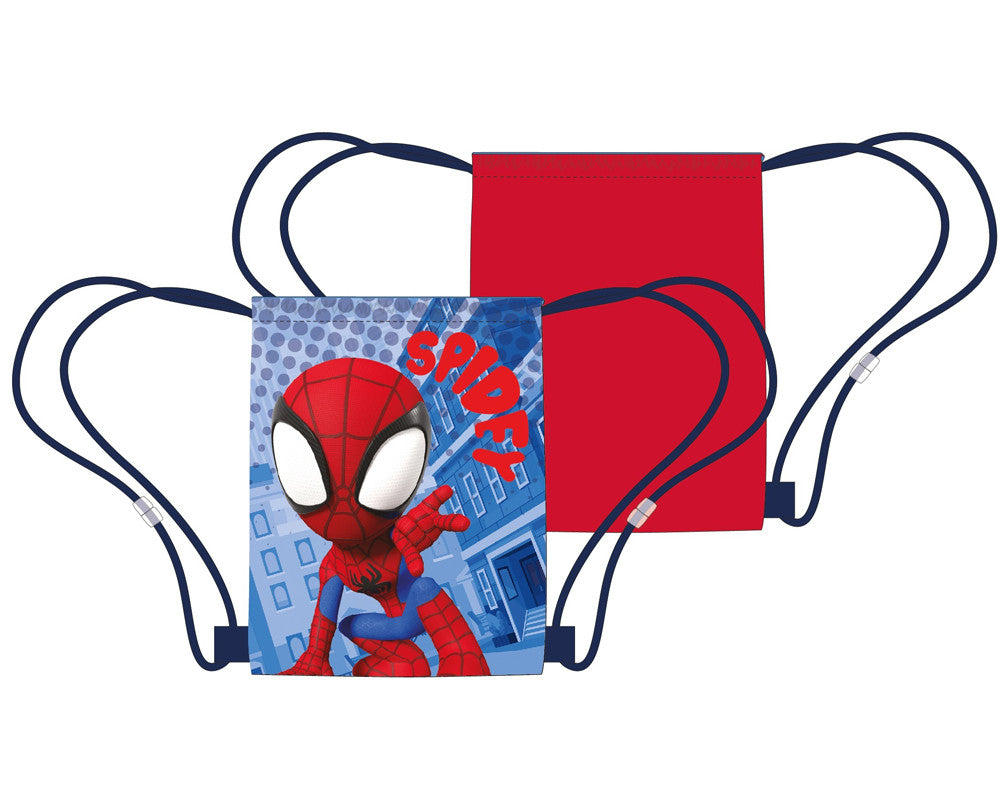 Spiderman Spidey Style Sporttasche, Turnbeutel 40 cm