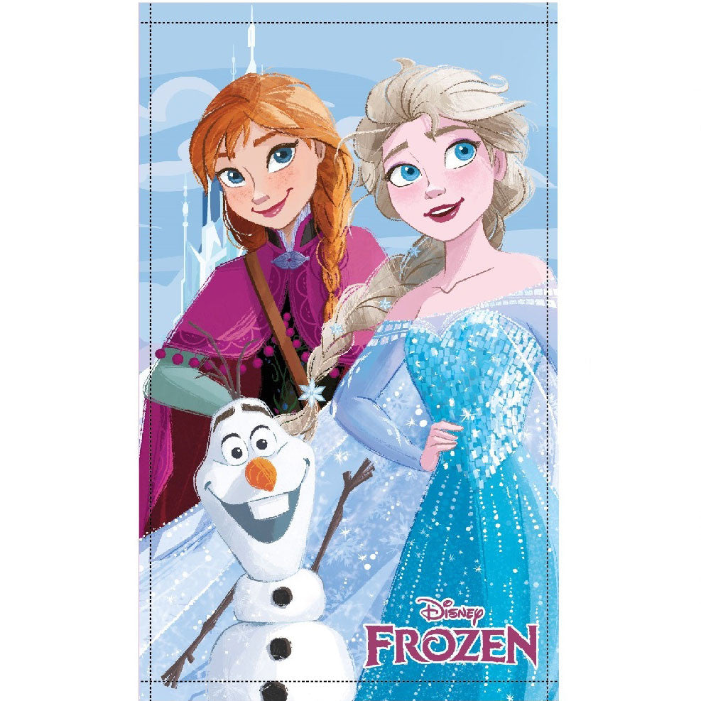 Disney Eiskönigin Friends Forever Handtuch, Gesichtstuch 30x50cm