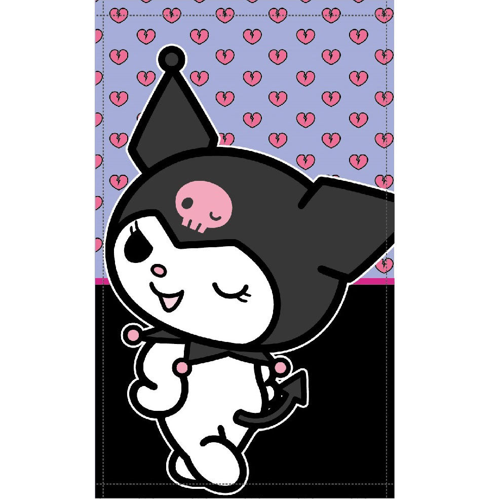 Hello Kitty Kuromi Handtuch 30x50cm