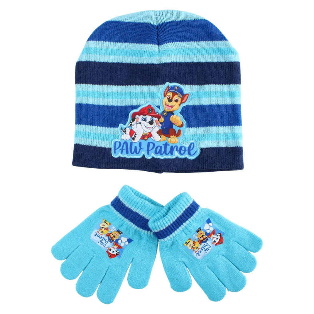 Paw Patrol Team Winter Kinder Mütze + Handschuh Set