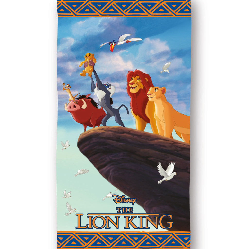 Disney Der König der Löwen Savanna King Badehandtuch, Strandtuch 70x140cm (Schnelltrocknend)