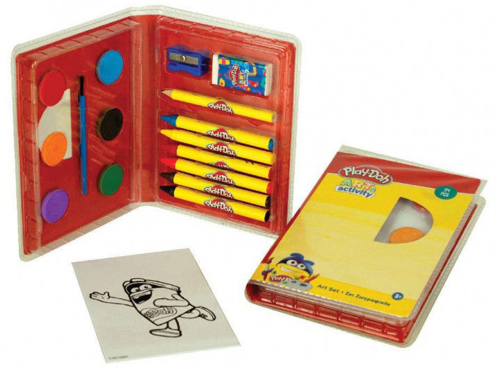 Play-Doh Art kreativset, 24-teiliges Zeichenset