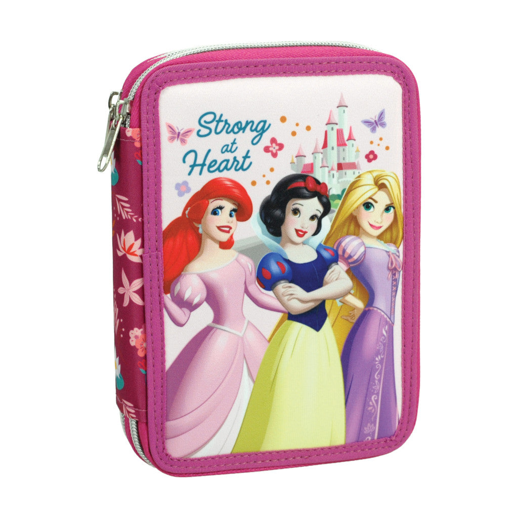 Disney Prinzessin Strong gefülltes Federmäppchen 2 Etagen