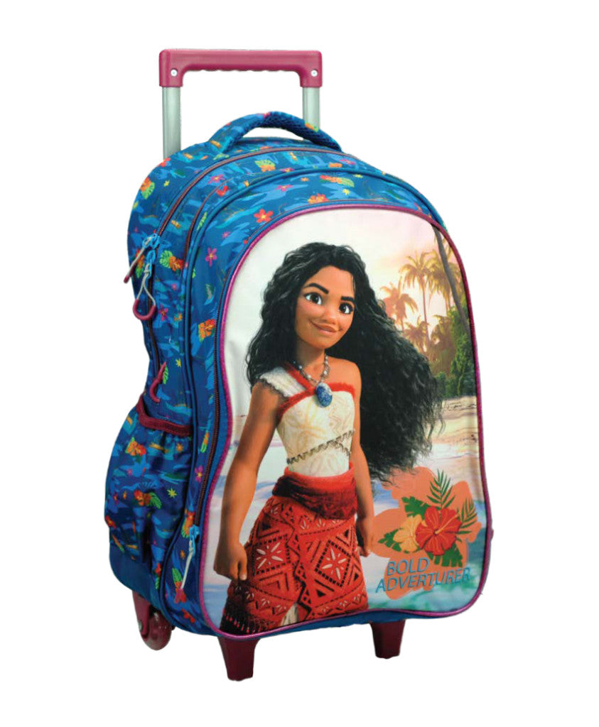 Disney Vaiana Bold Adventurer Rollender Schulranzen, Tasche 46 cm