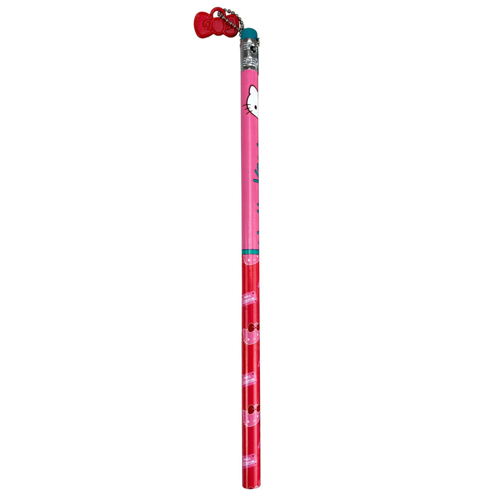 Hello Kitty Sweetheart Pink HB Graphitstift mit Dekoration