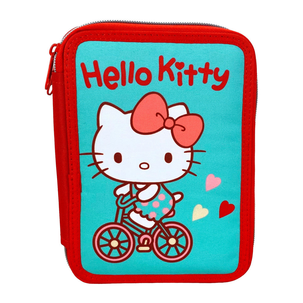 Hello Kitty Sweetheart 2-stöckiges gefülltes Federmäppchen