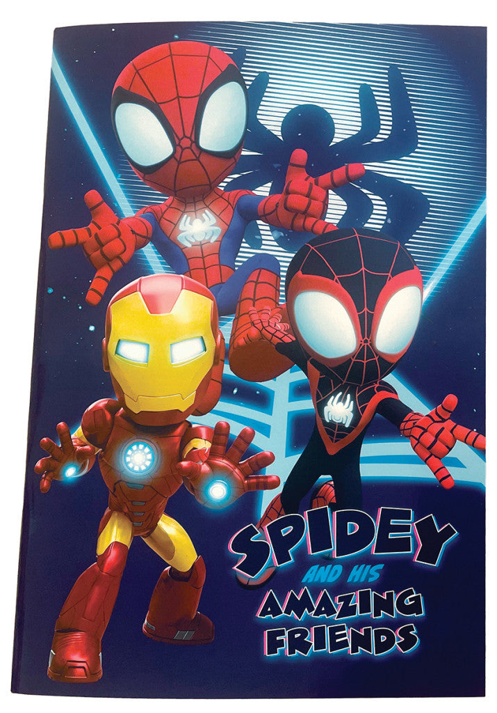 Spiderman Spidey Ultimate B/5 liniertes Notizbuch mit 40 Blatt