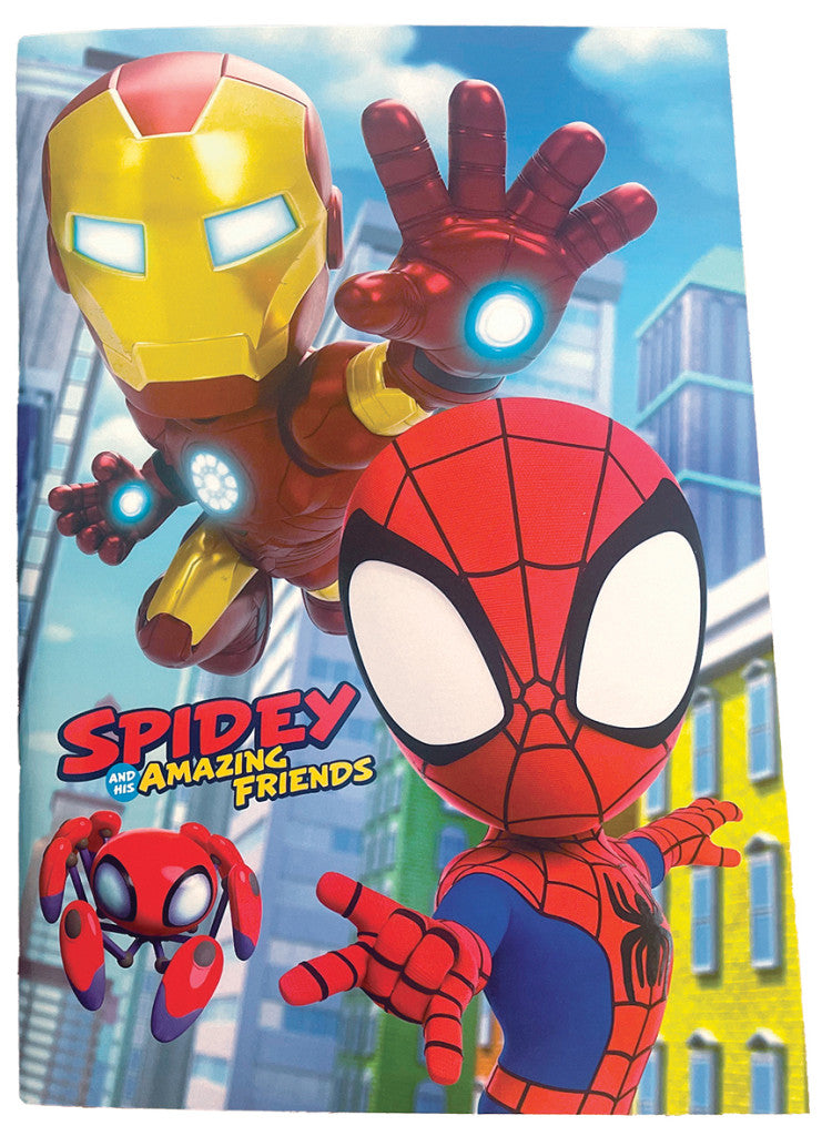 Spiderman Spidey Friends B/5 liniertes Heft, 40 Blatt
