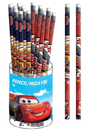 Disney Cars Vroom HB Graphitstift mit Radiergummi