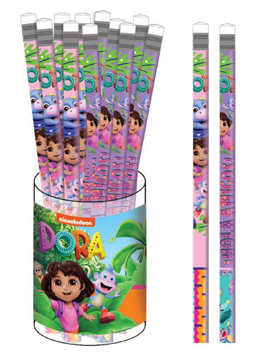 Dora the Explorer Jungle HB Graphitstift mit Radiergummi am Ende