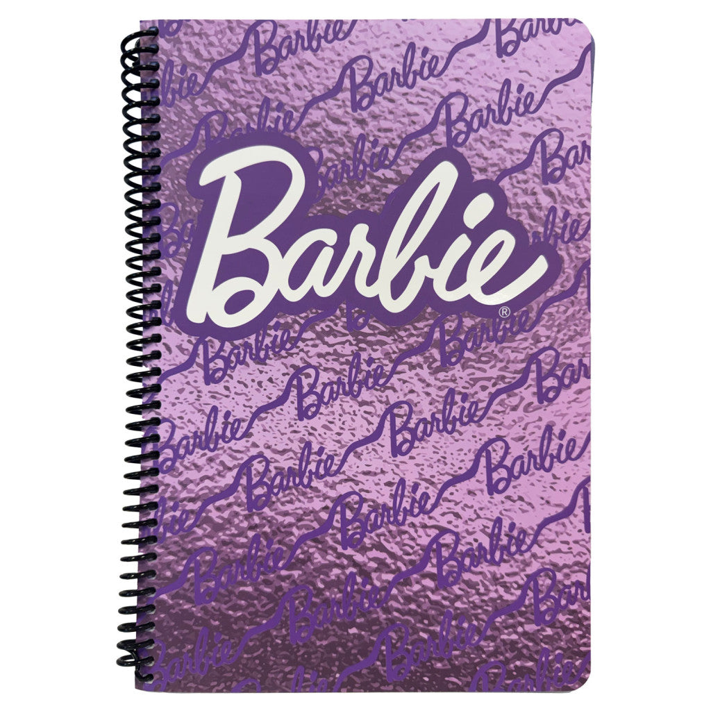 Barbie Purple B/5 Linien Spiralheft mit 70 Blatt