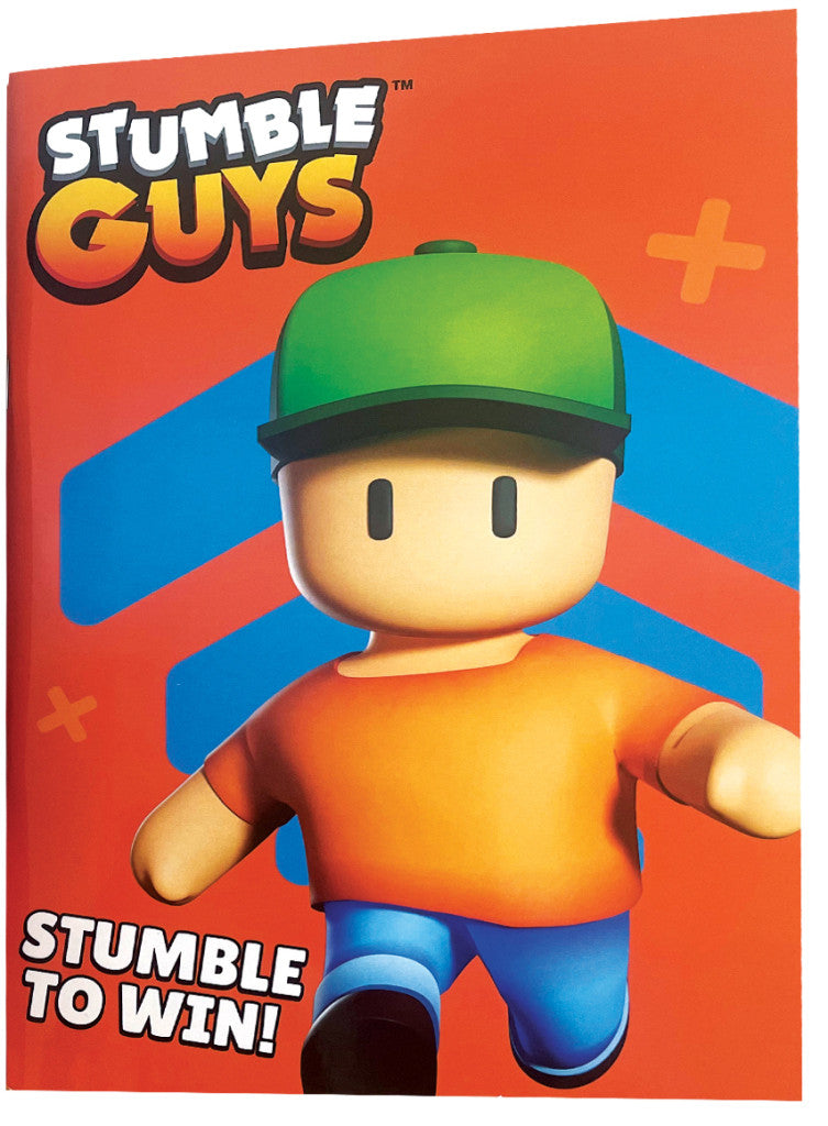 Stumble Guys Win B/5 liniertes Heft 40 Blatt