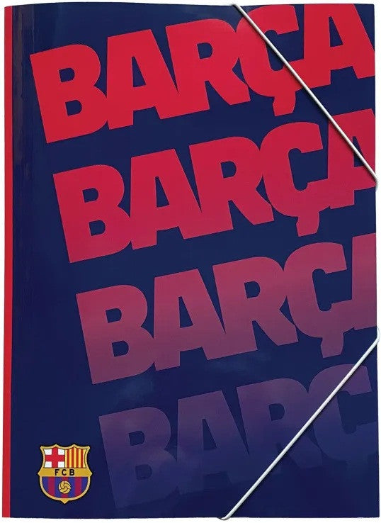 FC Barcelona Barca A/4 Gummizugmappe