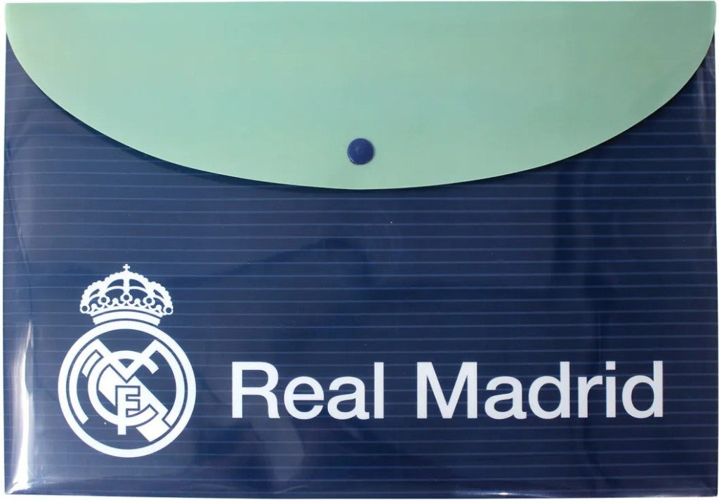 Real Madrid Blue A/4 Dokumententasche