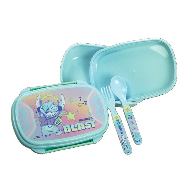 Disney Lilo und Stitch Blast Brotdose + Besteckset