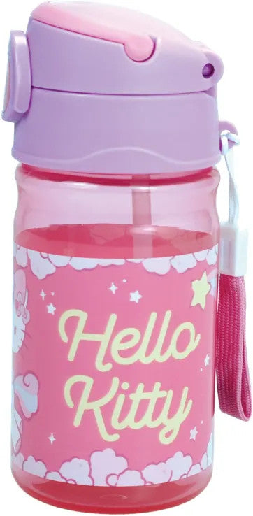 Hello Kitty Unicorn Kunststoffflasche mit Haken 350 ml