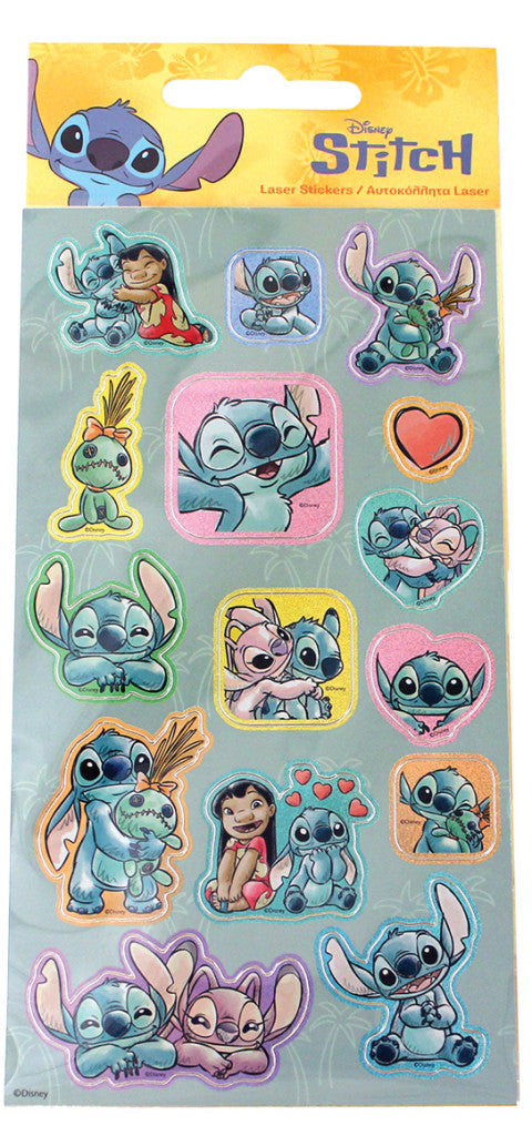Disney Lilo und Stitch Palm Hologramm-Aufklebersatz