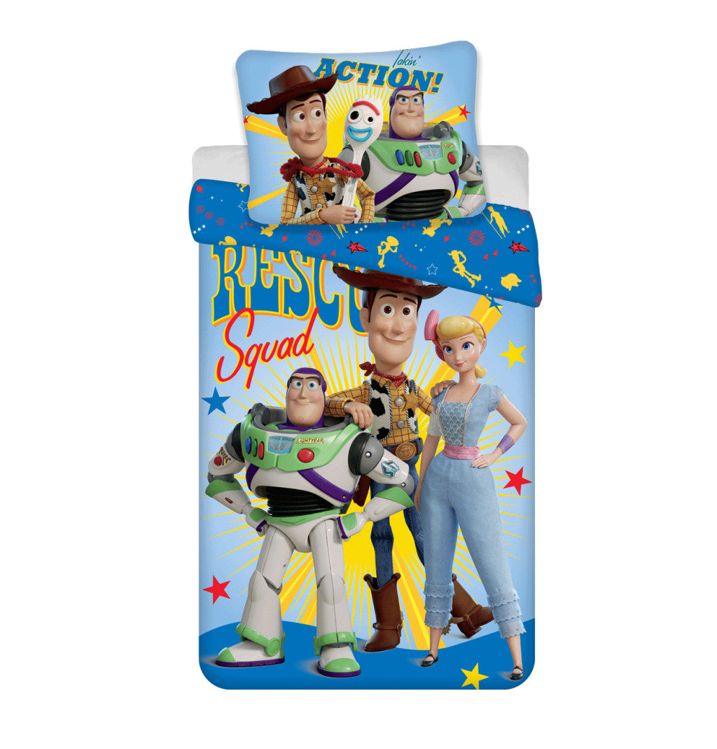 Disney Toy Story Rescue Squad Bettwäsche 140×200cm, 70×90 cm
