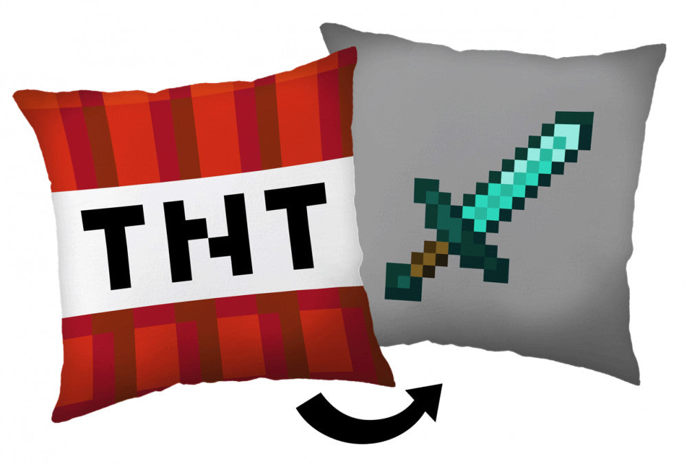 Minecraft TNT Sword Dekokissen 40*40 cm