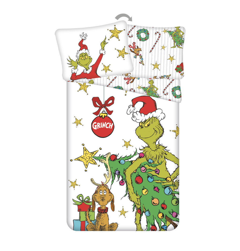 Der Grinch Grinchmas Bettwäsche 140x200 cm, 70x90 cm