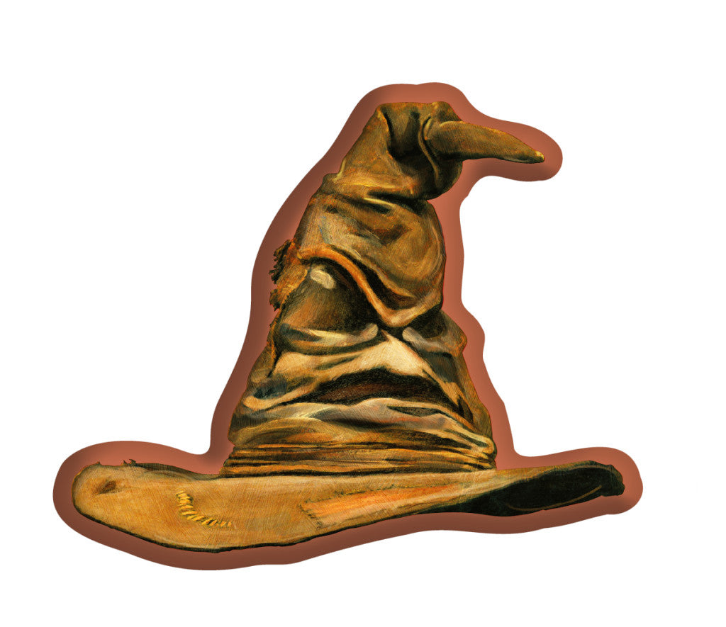 Harry Potter Hat geformtes Kissen, Dekokissen 45x32 cm