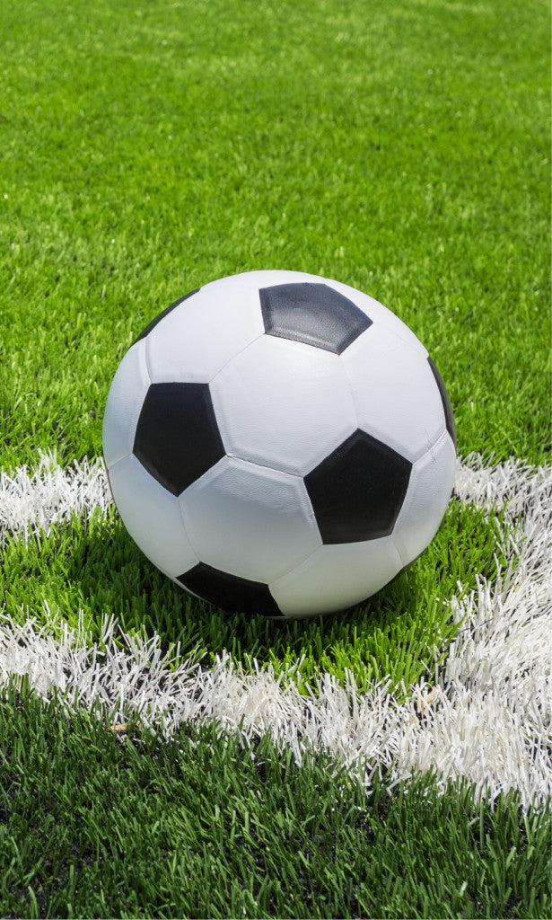 Fußball Corner Handtuch, Gesichtstuch, Handtuch 30x50cm
