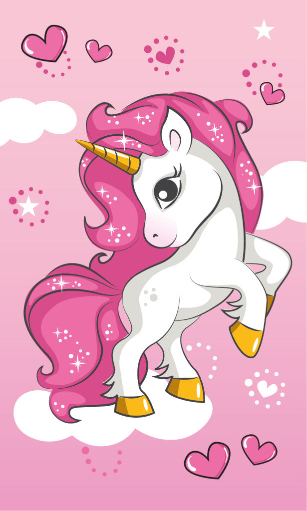 Einhorn Special Handtuch, Gesichtstuch, Handtuch 30x50cm