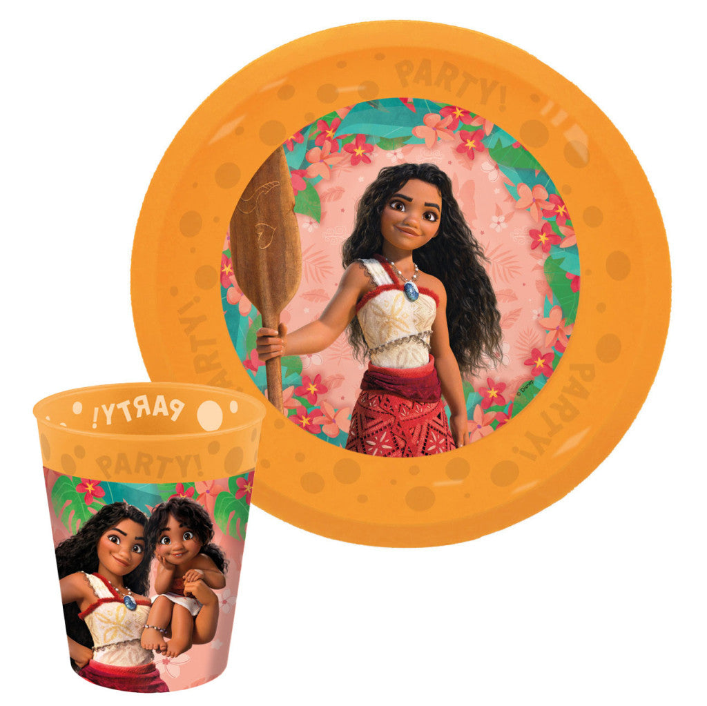 Disney Vaiana Sailing Spirit Micro Premium Kunststoff-Set, 8-teilig