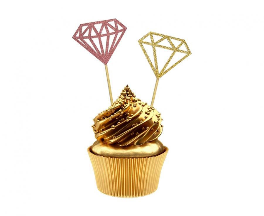 Hochzeit Diamond Diamant Dekorationsstab 6 Stk